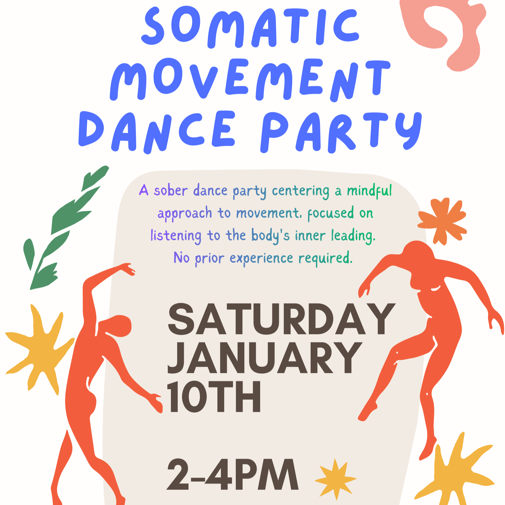Somatic Movement Dance Party at Studio 34 thumbnail