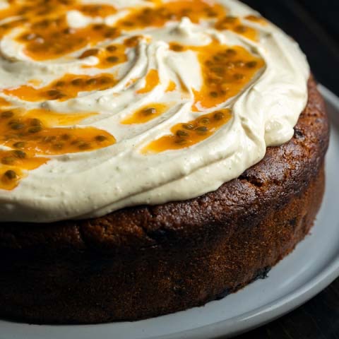 Lemon & Passionfruit Yoghurt Cake thumbnail