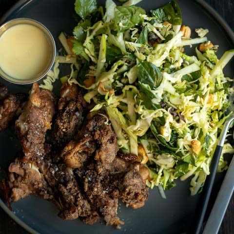 5 Spice Crispy Chicken with Slaw & Dipping Sauce thumbnail