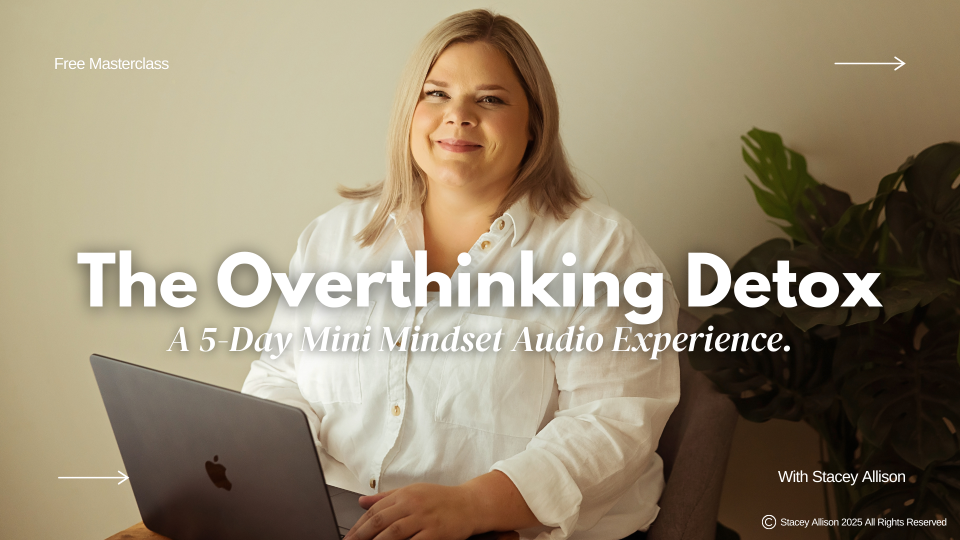 FREE 5 Day Audio Challenge - Starts 18/08/25. The Overthinking Detox: Break the Overthinking Loop + Build Real Self-Trust in Just 5 Days. thumbnail