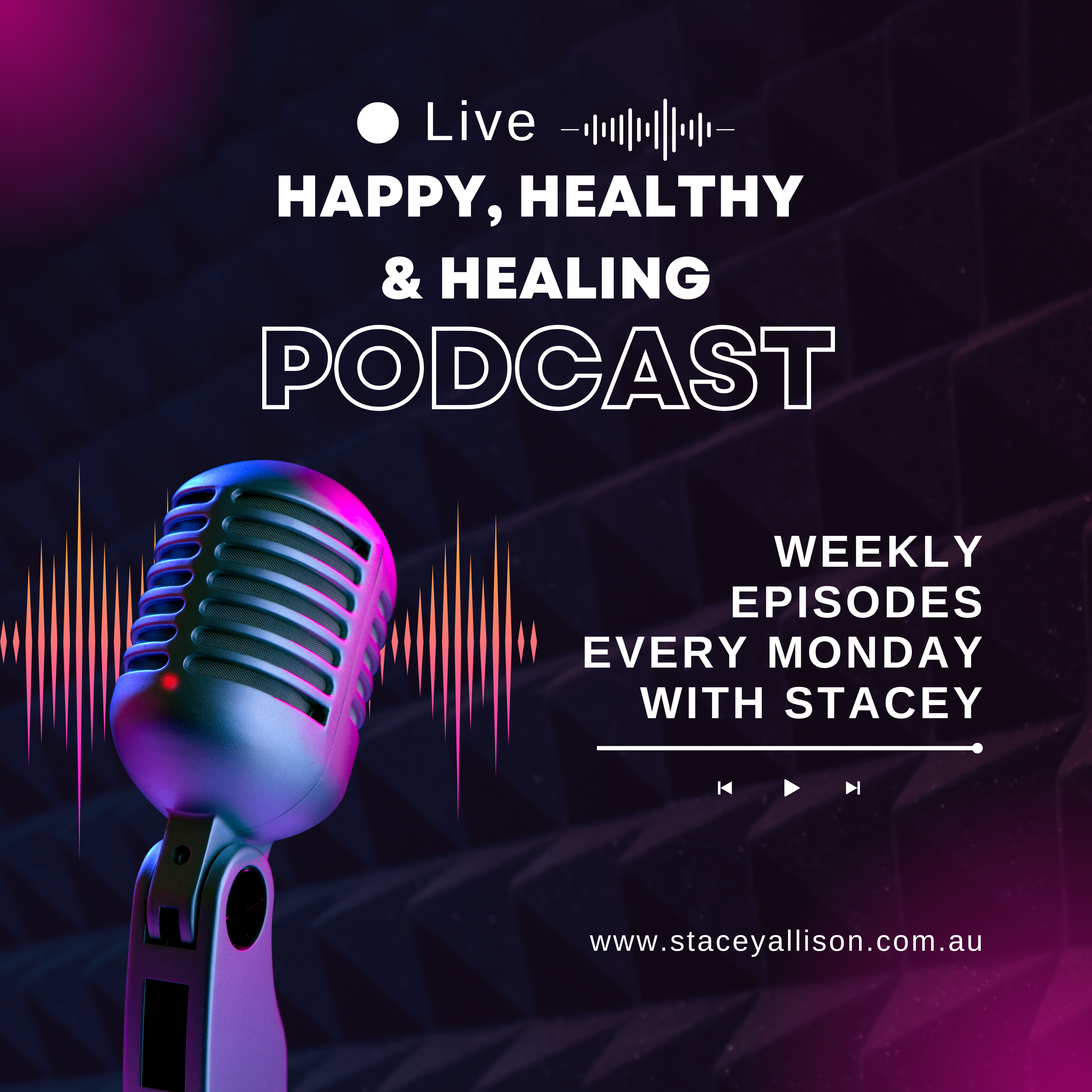 Listen to my podcast: Happy, Healthy & Healing thumbnail