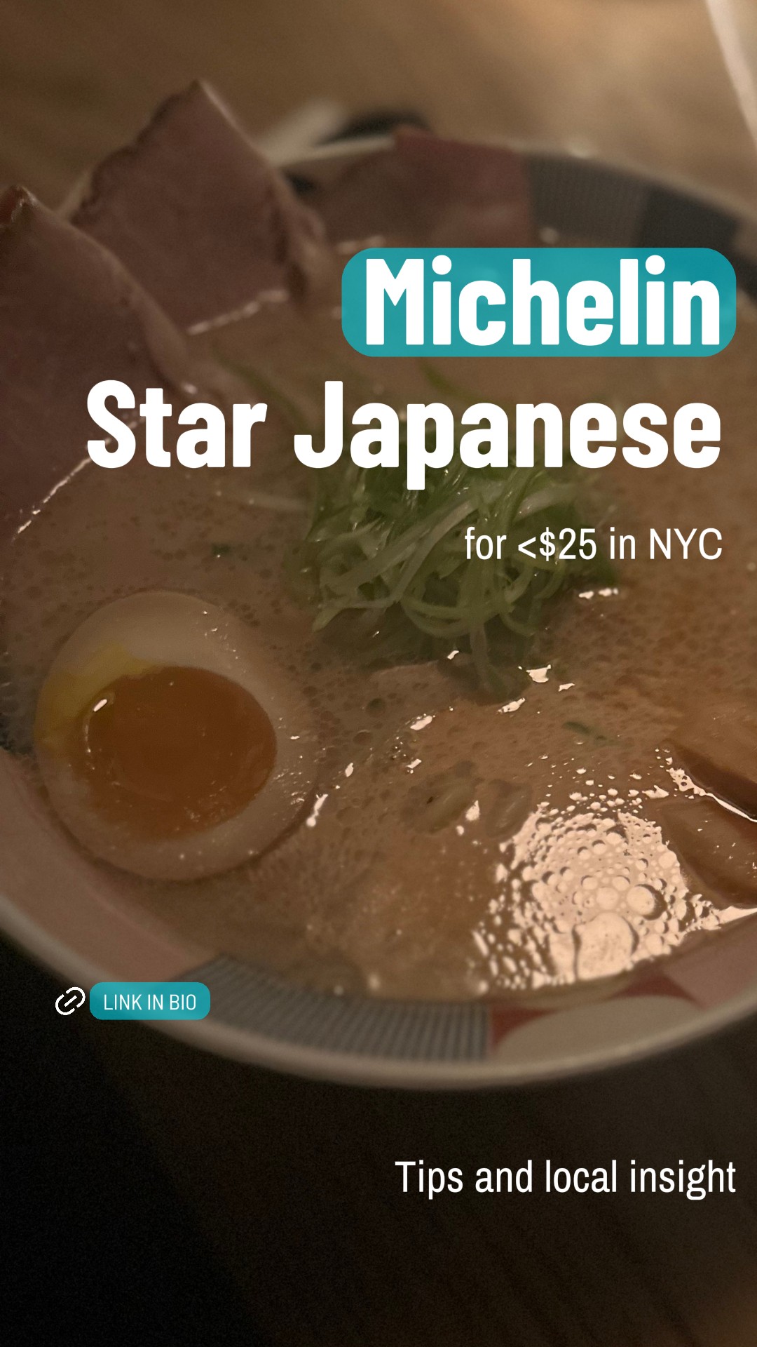 Michelin Starr Japanese for under $25 in New York thumbnail