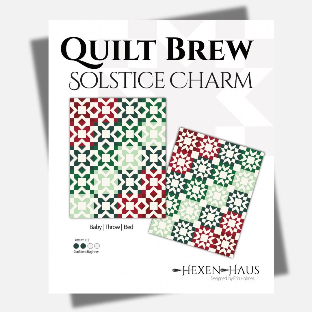 Quilt Brew ~ Solstice Charm PDF Quilt Pattern thumbnail