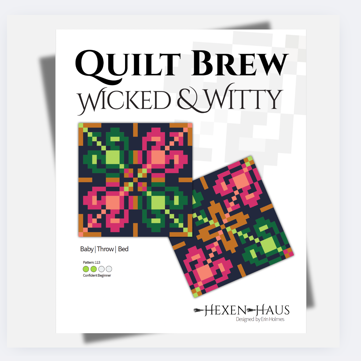 Wicked & Witty Quilt Pattern thumbnail
