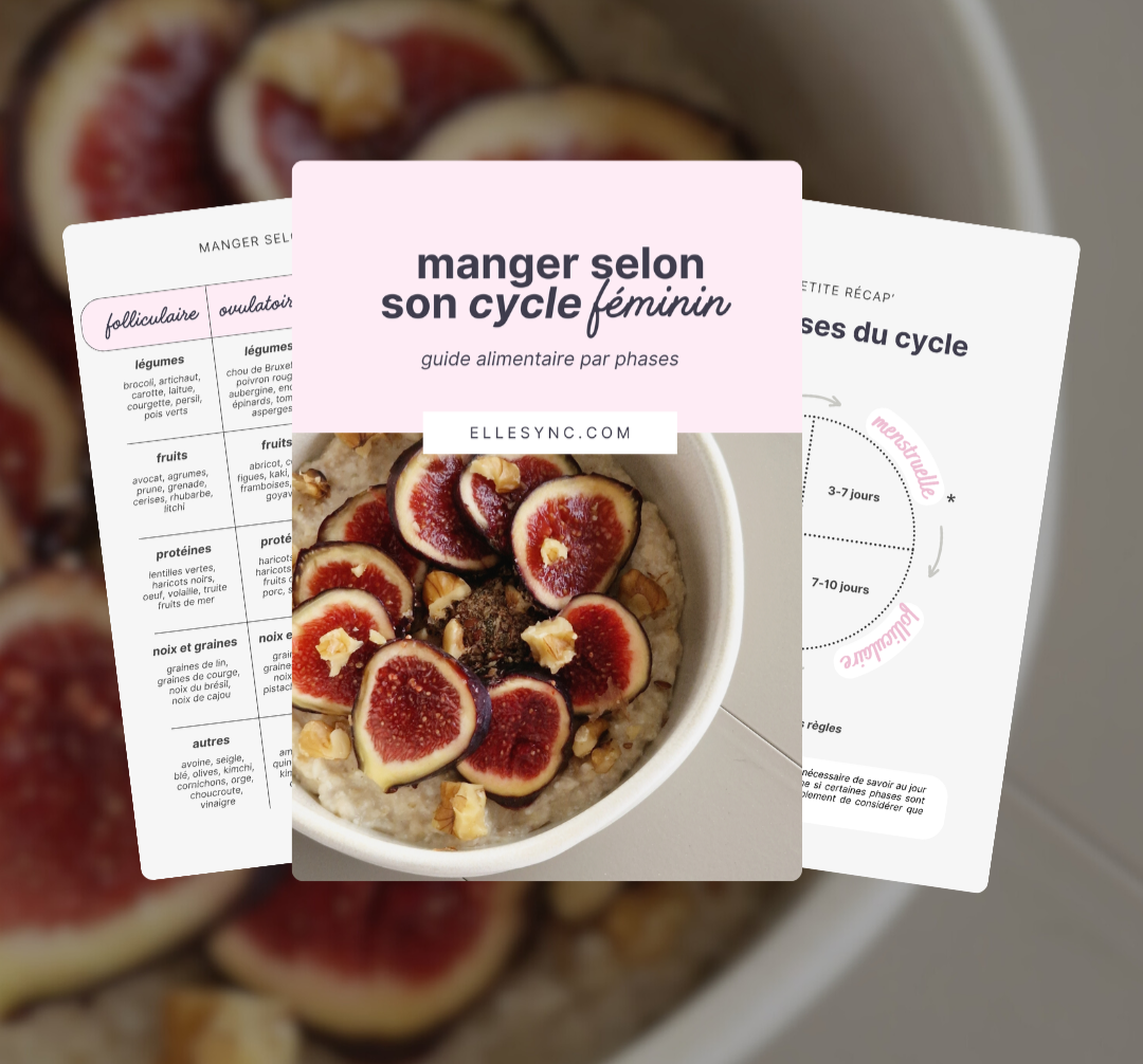 Manger selon les phases du cycle menstruel thumbnail
