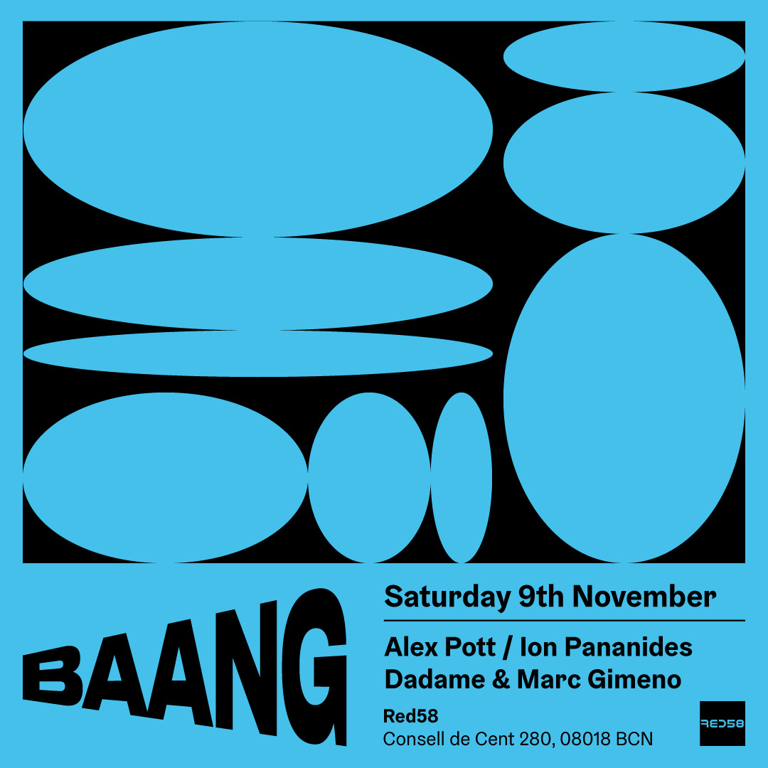 Sat. 11/9 Baang pres. Alex Pott b2b Ion Pananides thumbnail