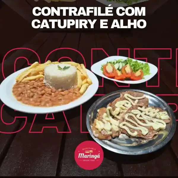 Pedir Contrafilé com Catupiry e Alho thumbnail