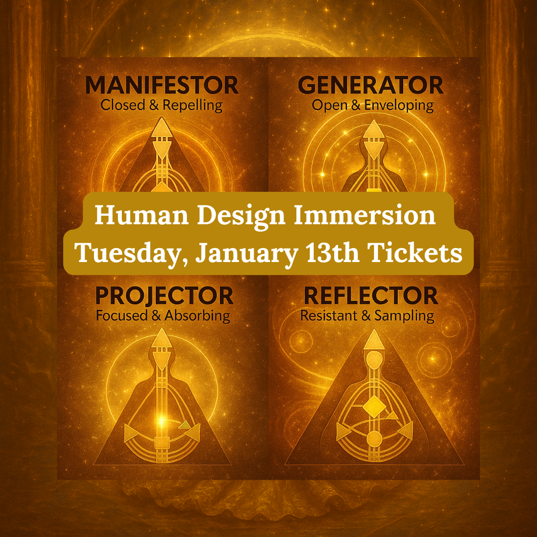 🎟️ Get your ticket for the January 13th Human Design Immersion  thumbnail