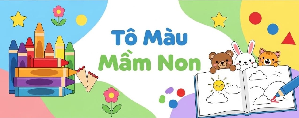 Tô Màu Mầm Non – Website Tranh Tô Màu Miễn Phí - Tài Liệu Miễn Phí Cho Bé Vào Lớp 1 thumbnail