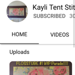 Kayli Tent Stitch on YouTube  thumbnail