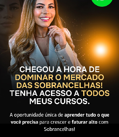 Combo- 6 Cursos Completo – Curso Sobrancelhas Perfeitas thumbnail