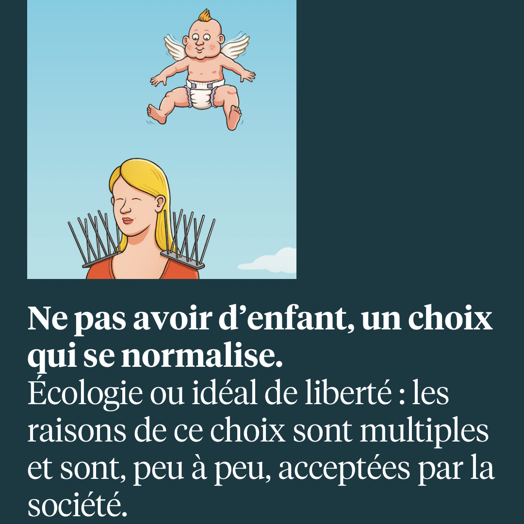 NE PAS AVOIR D’ENFANTS : UN CHOIX QUI SE NORMALISE thumbnail