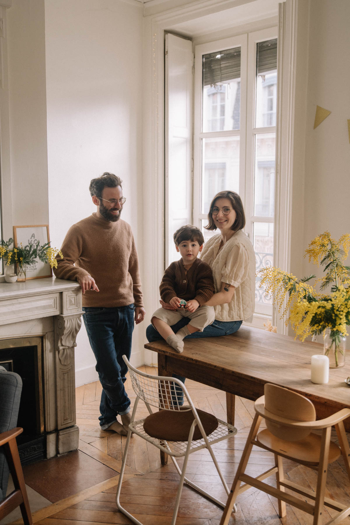 À Lyon, le charmant appartement de Marion, Pierrick et Auguste thumbnail