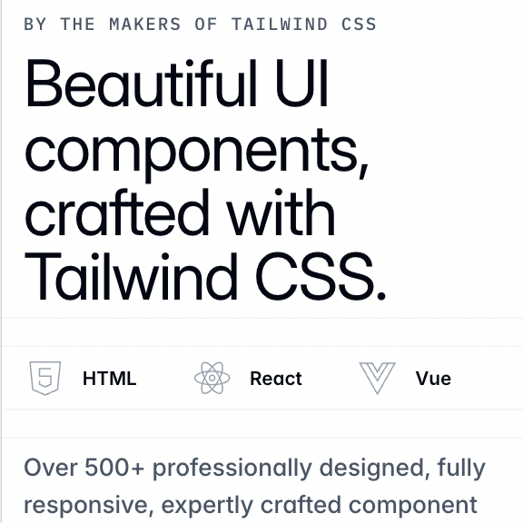 UI kit - Tailwind CSS  thumbnail