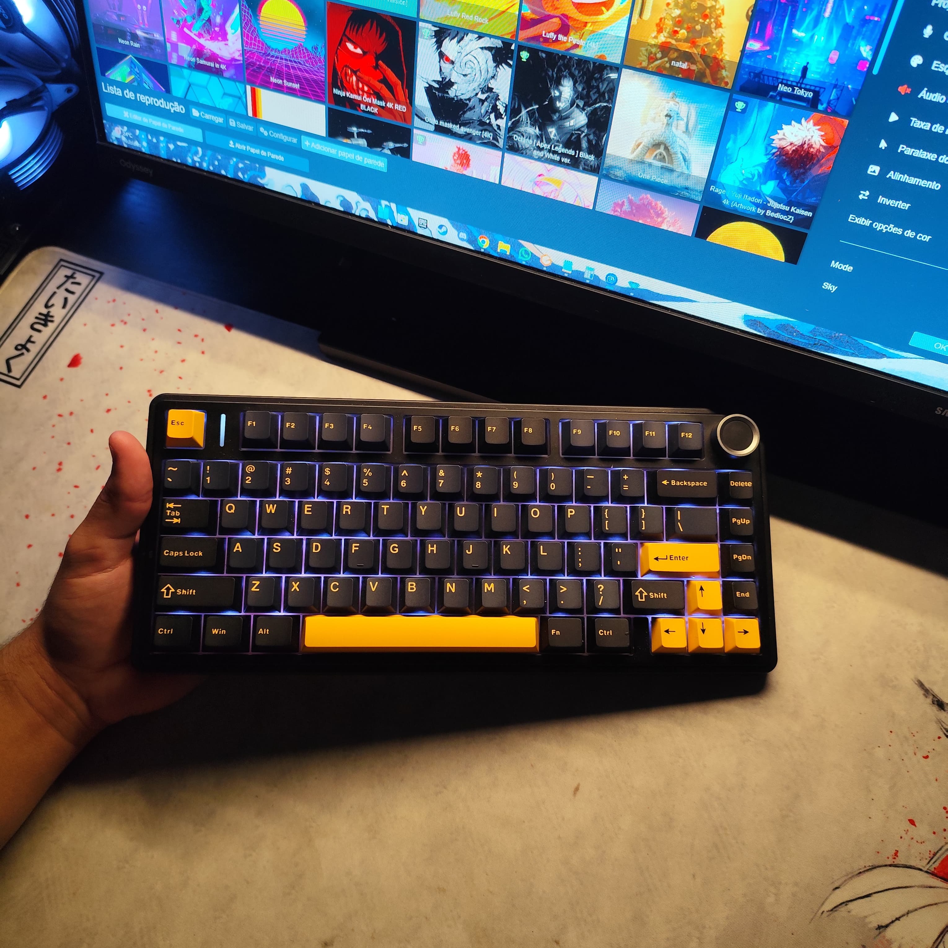 Teclado Aula X Epomaker F75  thumbnail