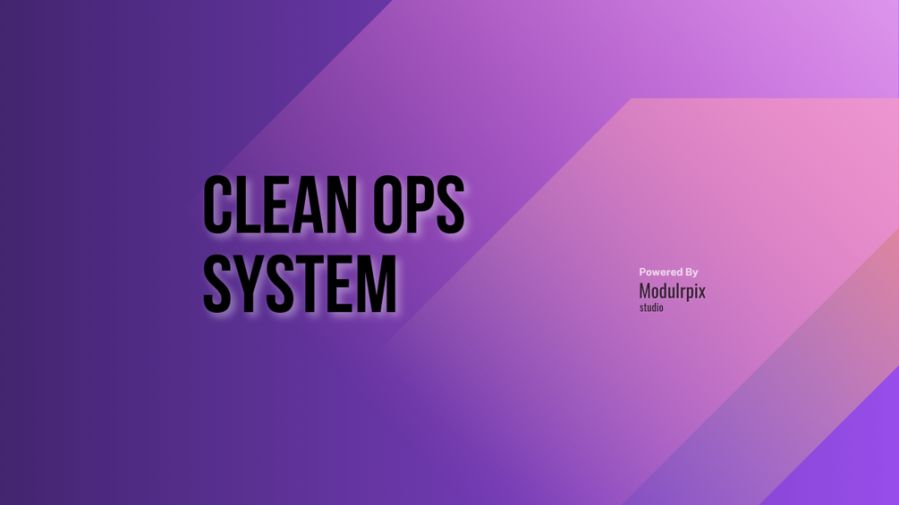 CleanOps System - Stop managing chaos. Start managing standards. thumbnail