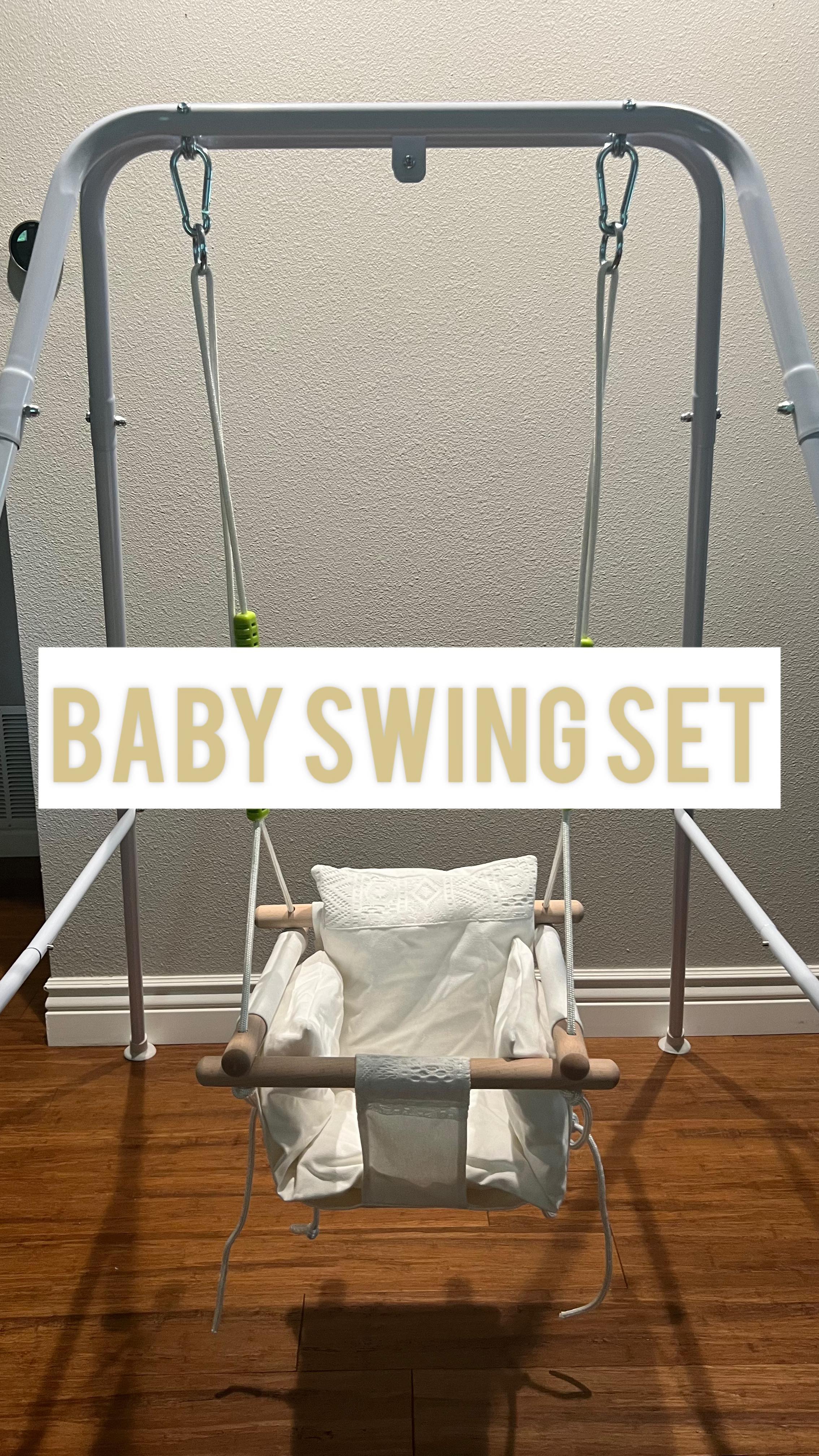 Found a new baby MUST-HAVE for you guys! 😍

We built this last night so grandma could use it while watching Mila today &