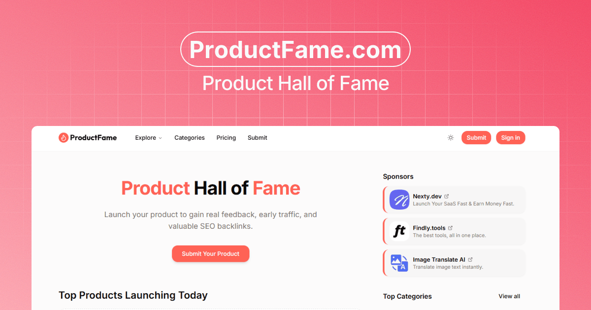 ProductFame - Discover the best products thumbnail