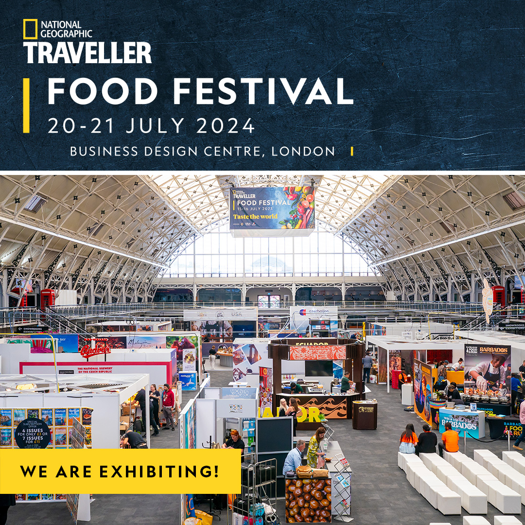 Click Here for Tickets - National Geographic Traveller (UK) Food Festival 2024 thumbnail