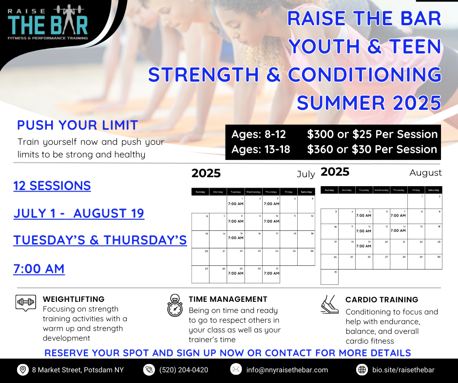 Youth/Teen Strength & Conditioning thumbnail