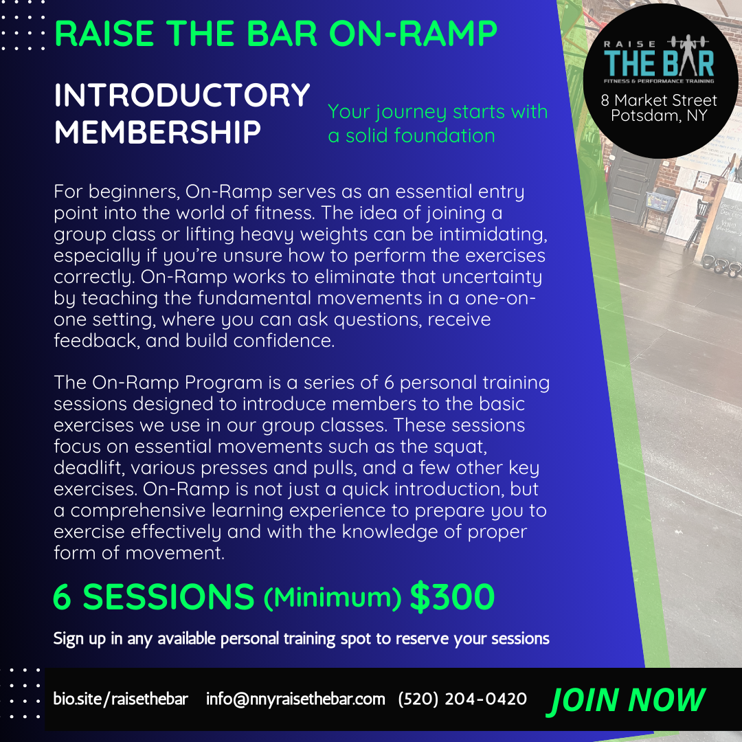 Personal Training or On-Ramp thumbnail