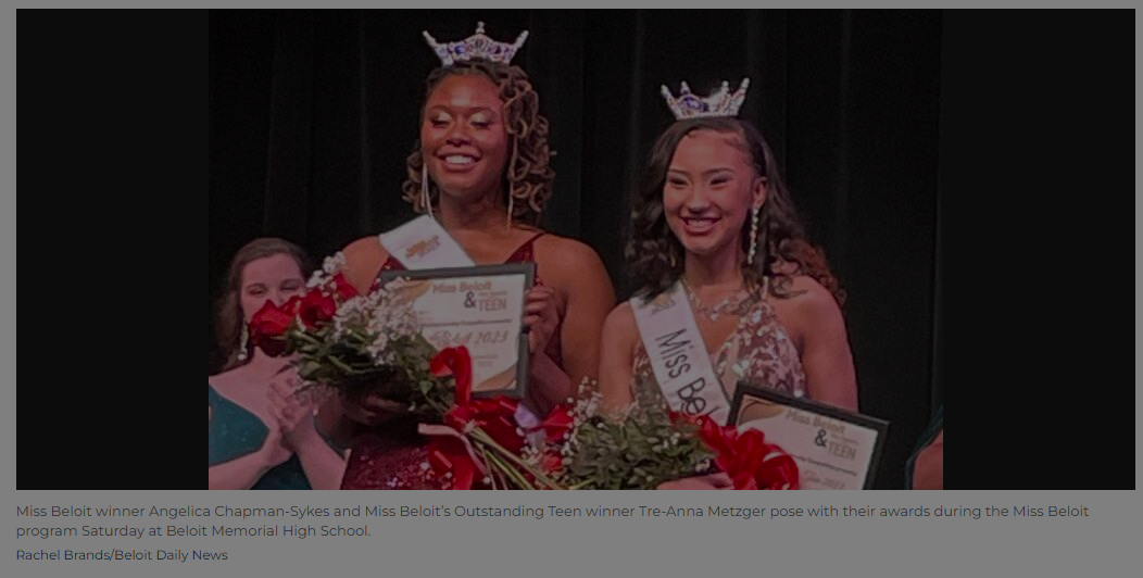 Miss Beloit Pageant crowns its two 2023 winners thumbnail