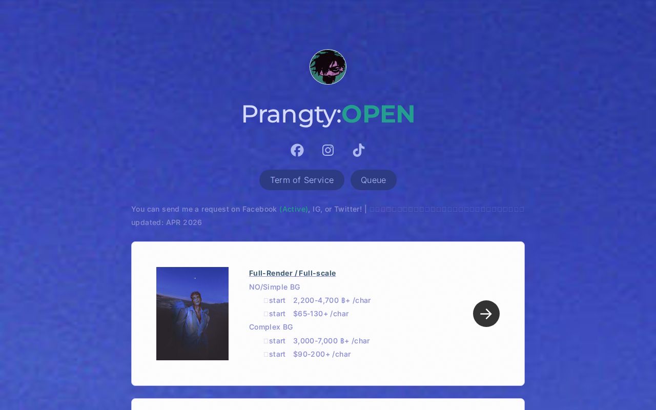 COMMISSION (Carrd) thumbnail