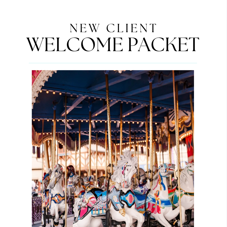 Have questions? Here's My  New Client Welcome Packet thumbnail