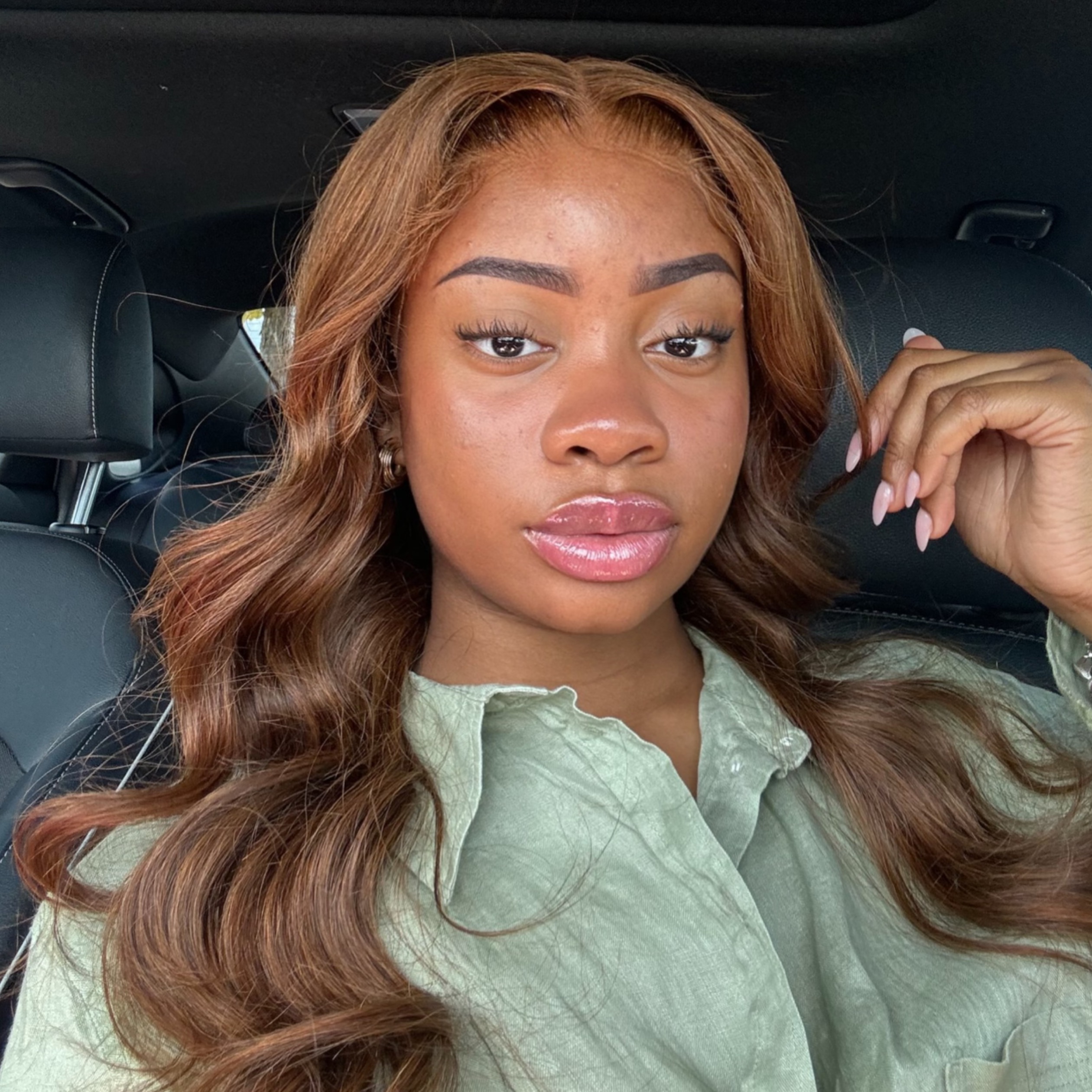 ♡ Caramel Brown 6x5 Pre-Cut Lace Honey Blonde Wig | Arabella Hair thumbnail