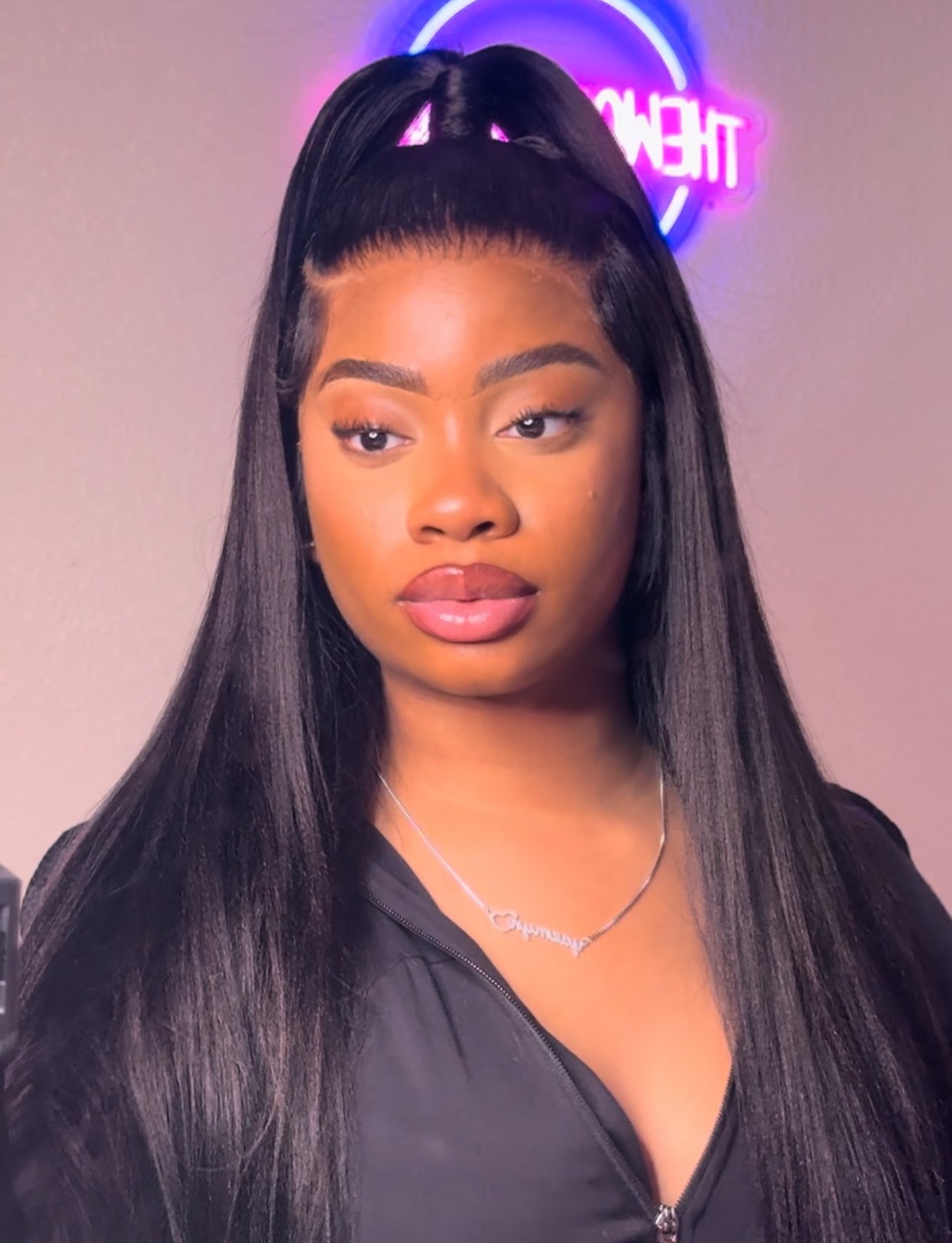 ♡ Yaki Straight 13x4 Frontal | WavyMy Hair thumbnail