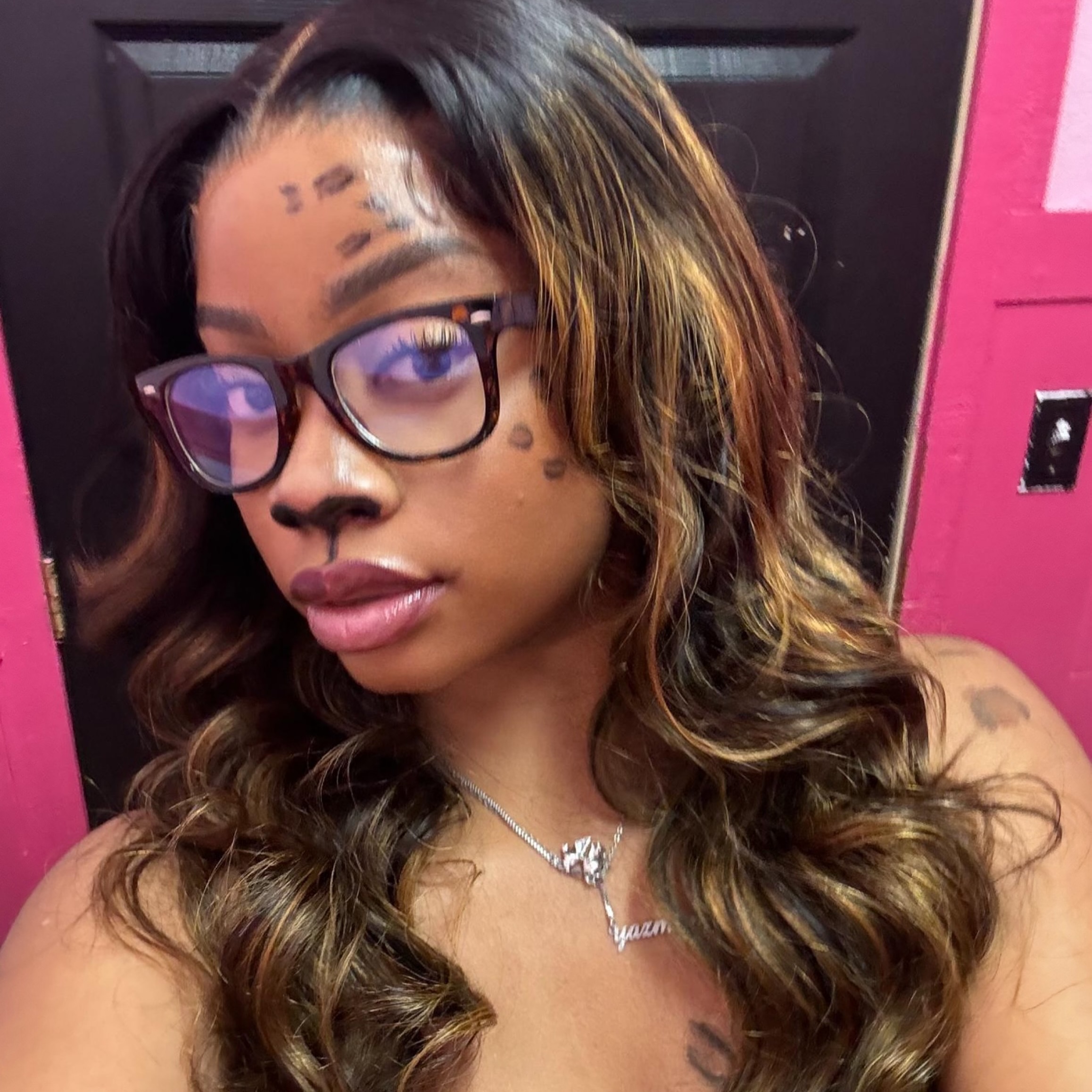 ♡ Glueless Balayage Highlight 7x5 HD Body Wave| Unice Hair thumbnail