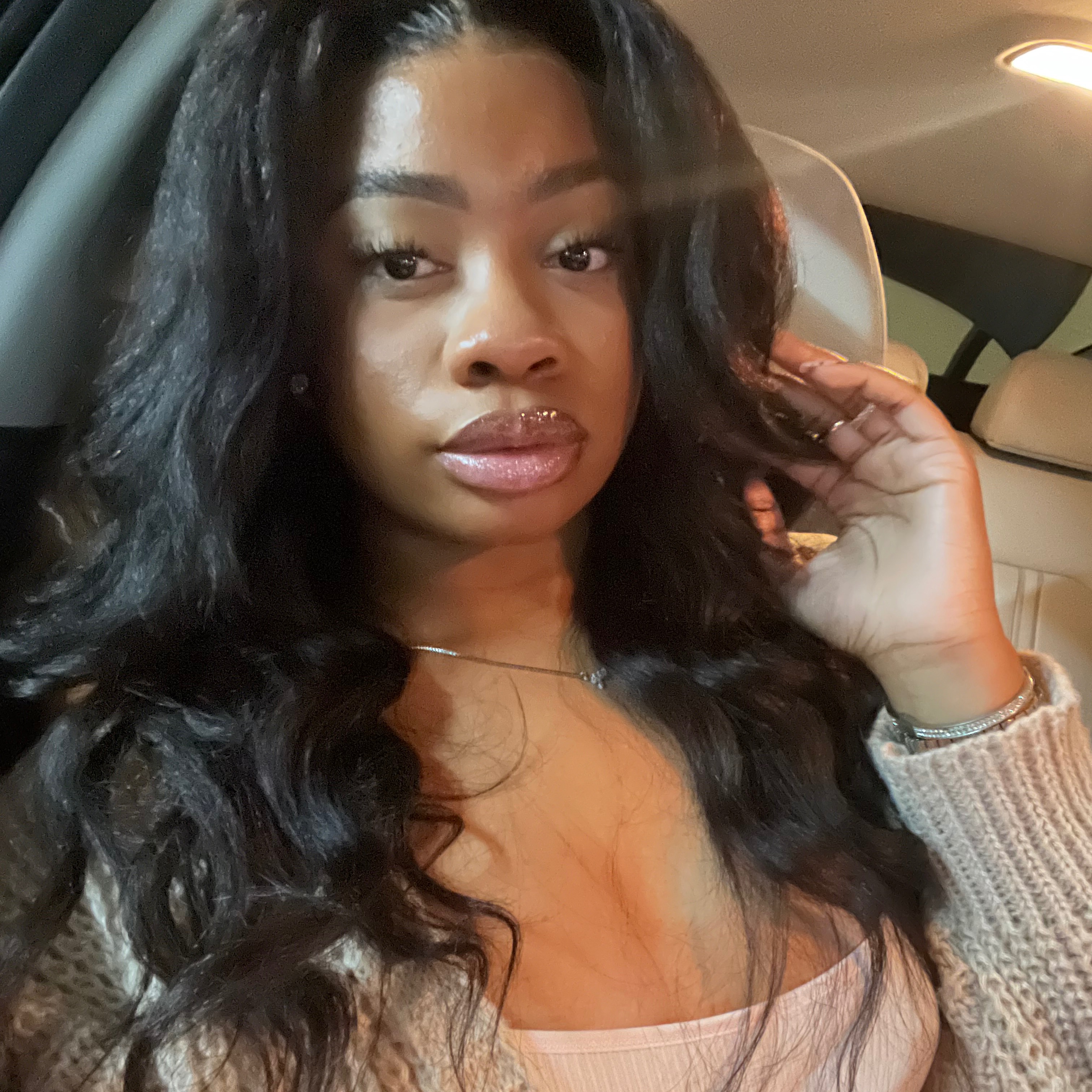 ♡ Kinky Straight HD Scalp Lace Glueless Closurel BGMGirl Hair thumbnail