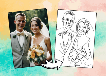 Turn photos into coloring pages thumbnail