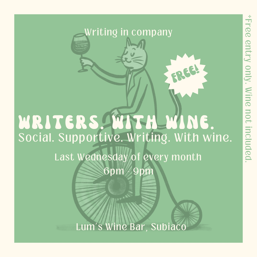 Writers. With wine. thumbnail