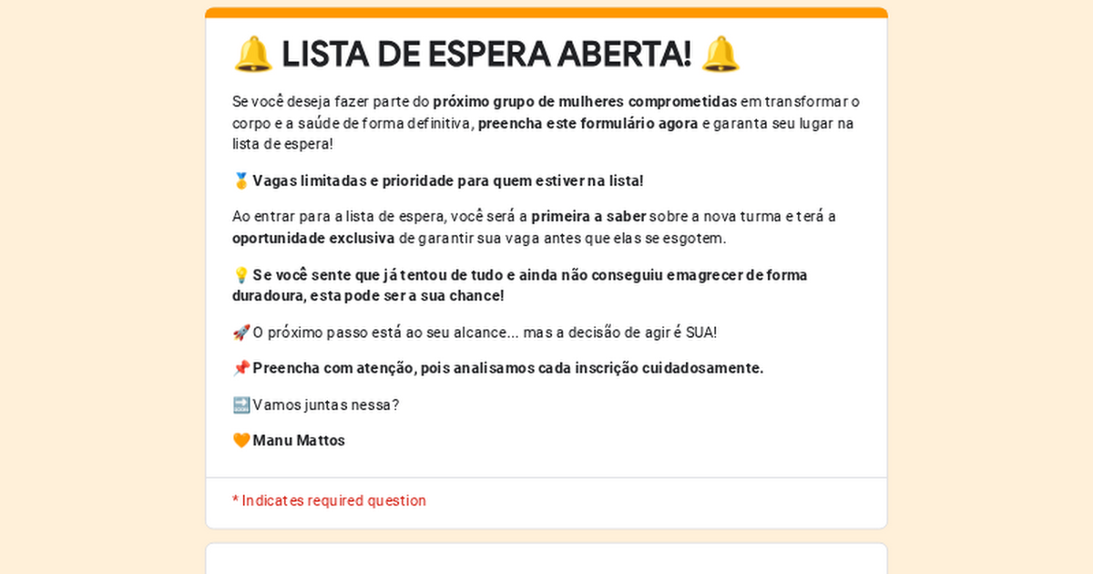 🔔 LISTA DE ESPERA PARA MENTORIA! thumbnail