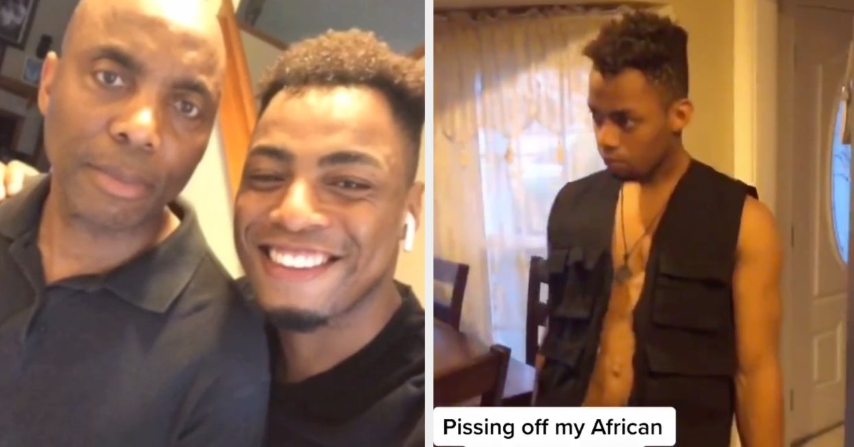 Meet The TikToker Whose Videos Of Himself Annoying His Dad Keep Going Viral thumbnail