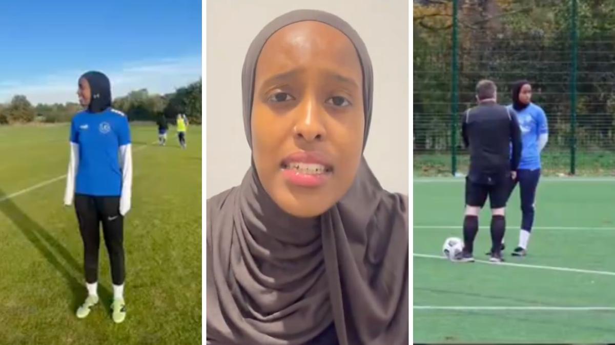 The FA has apologised to the Muslim footballer banned from match for playing in trousers due to her religion thumbnail