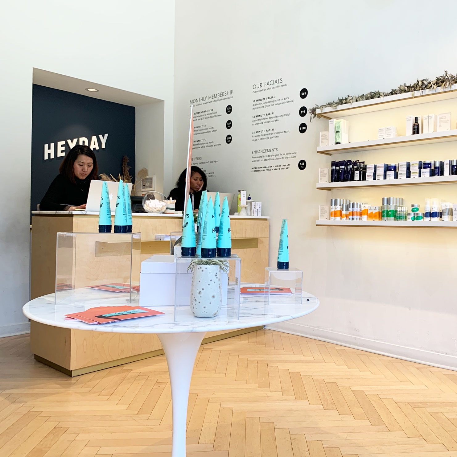 $40 off your first Heyday Facial  thumbnail