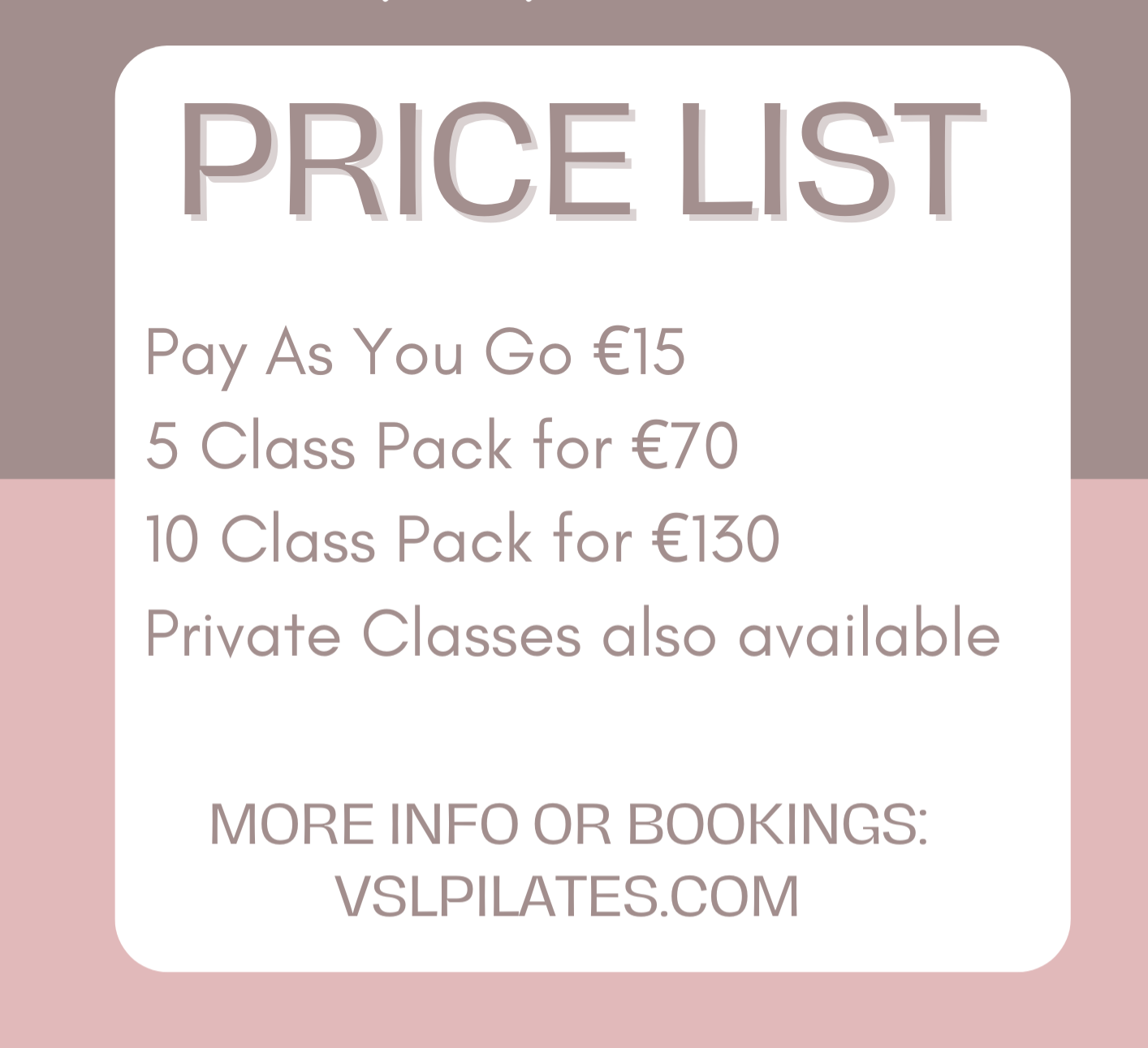 PRICE LIST (See below also) thumbnail