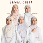 BAWAL CINTA CHIFFON VOILE BIDANG 50 thumbnail