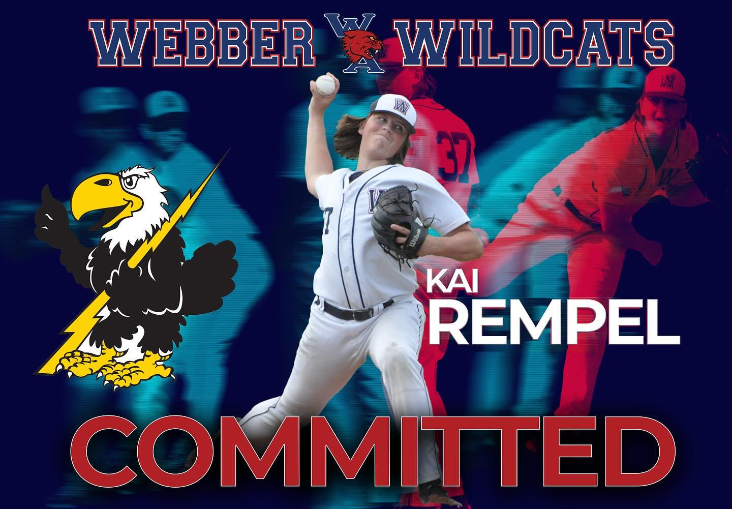 Congratulations to @kai.rempel on his commitment to Cloud County College where he will continue his academic and athleti