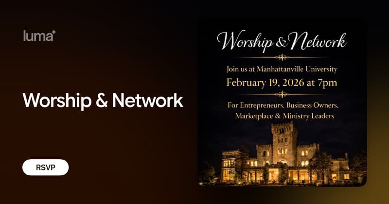 Worship & Network · Luma thumbnail