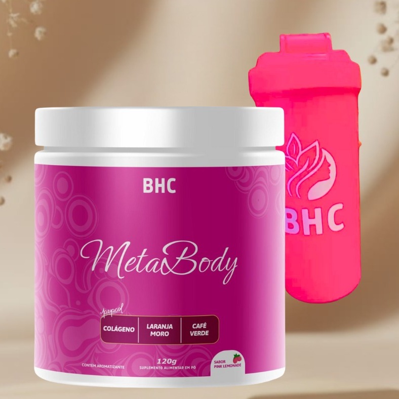 BHC MetaBody AUXILIA NA QUEIMA DE GORDURA  MELHORA TEXTURA E FIRMEZA DA PELE thumbnail