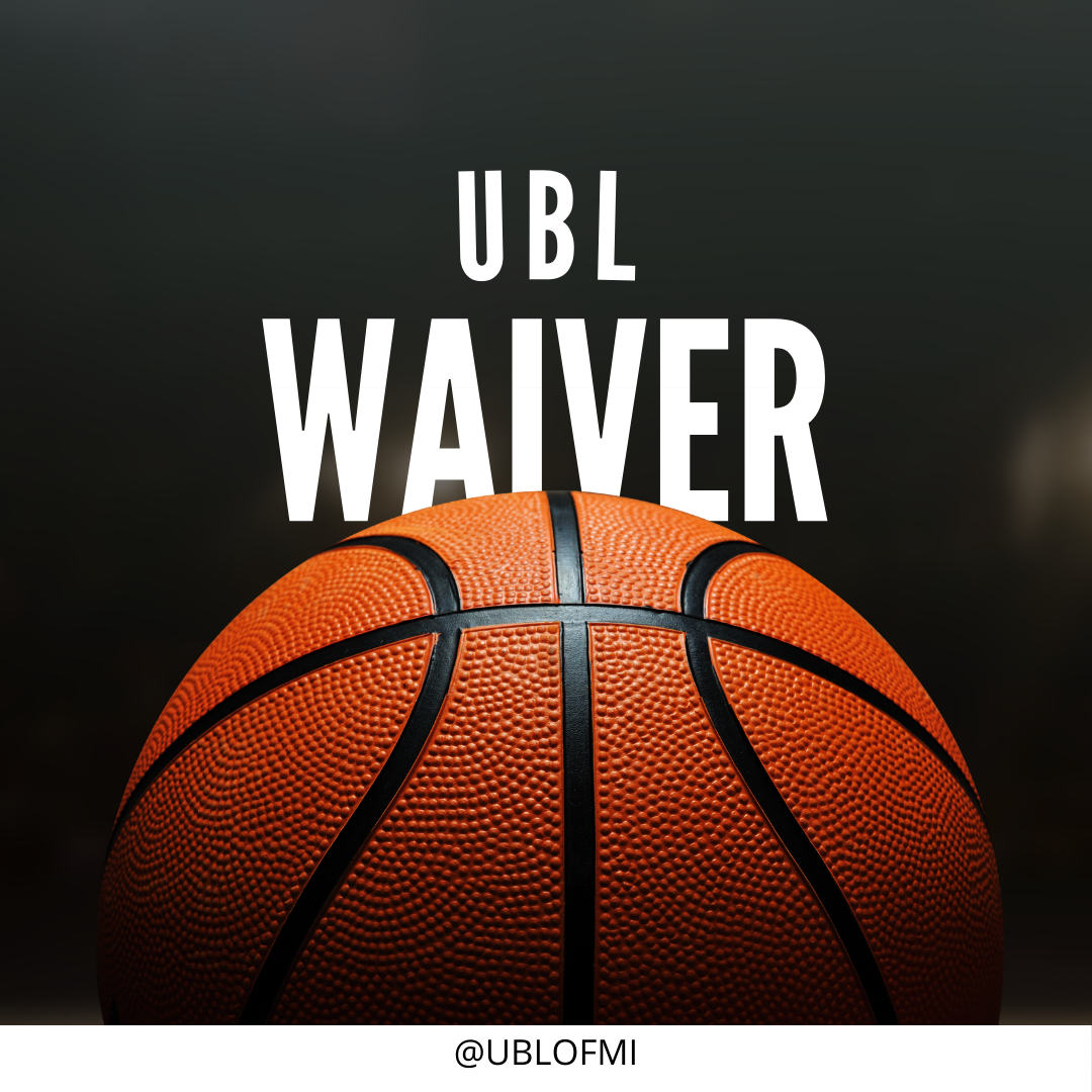 UBL PLAYER WAIVER FORM thumbnail