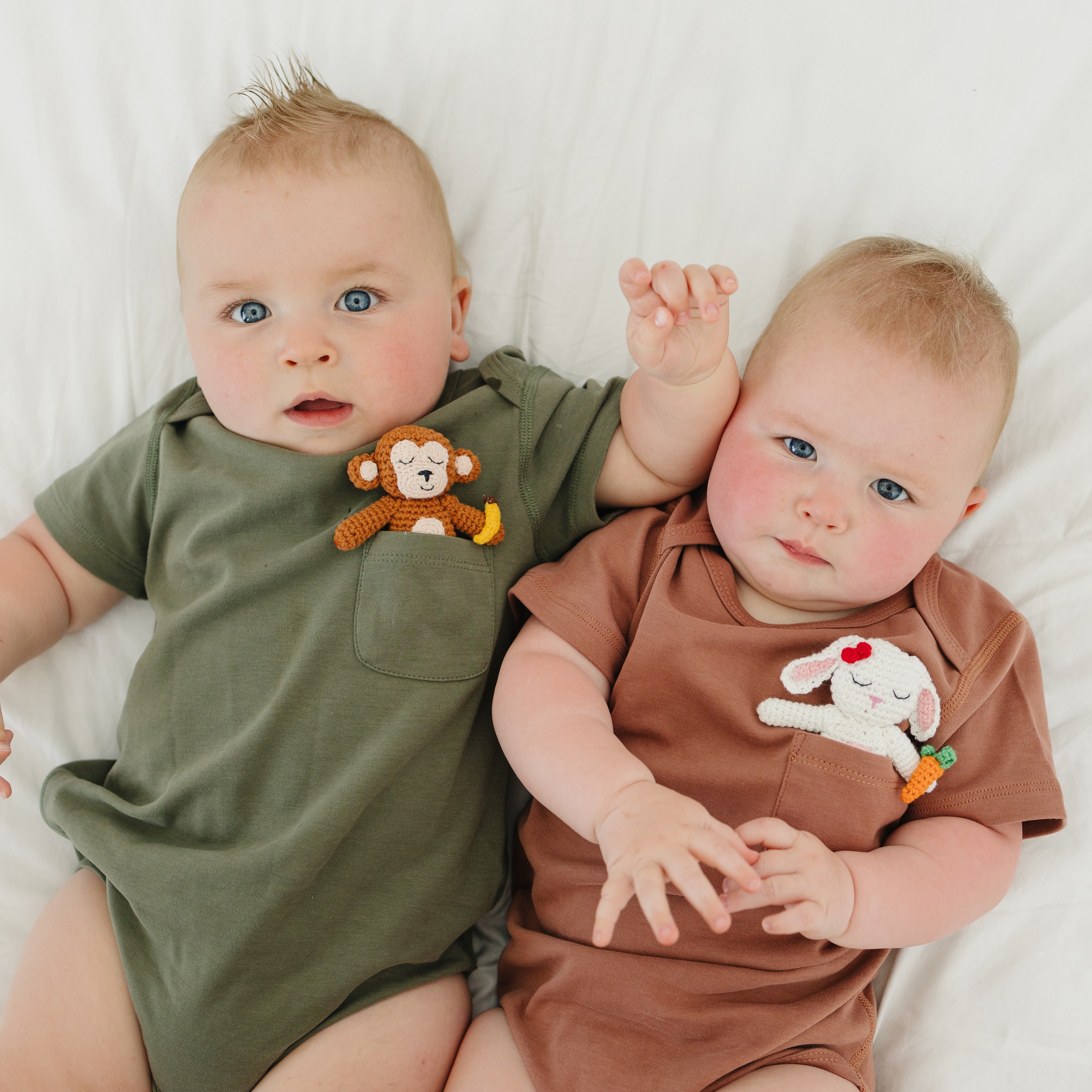 ORGANIC COTTON BABY CLOTHES + POCKET PALS- 10% OFF CODE: “MALLORY10” thumbnail