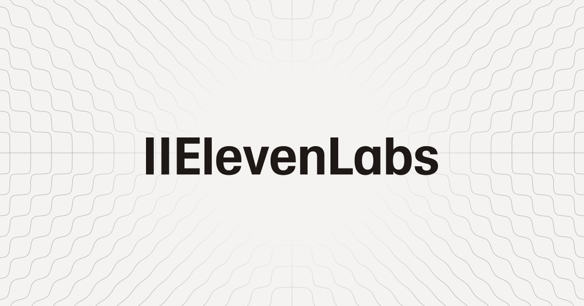 Free AI Voice Generator & Voice Agents Platform | ElevenLabs thumbnail