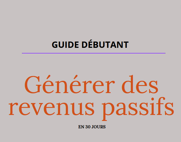 Génére des revenus passifs en 30 jours ! thumbnail