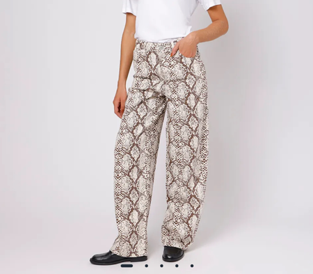 Calça copenhagen estampa croco thumbnail