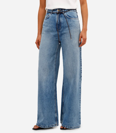 Calça jeans wide leg thumbnail