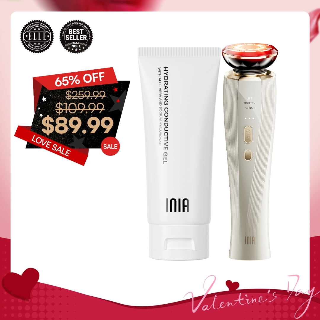 Microcurrent Facial Device | Non-Surgical Skin Tightening | INIA thumbnail